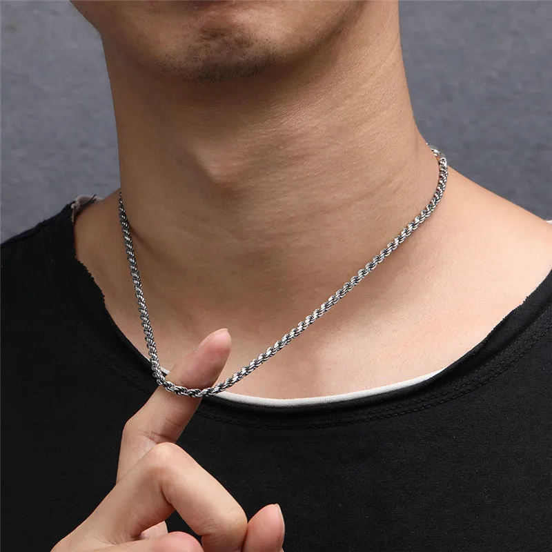 V.ya Vintage 925 Sterling Silver Chain 
