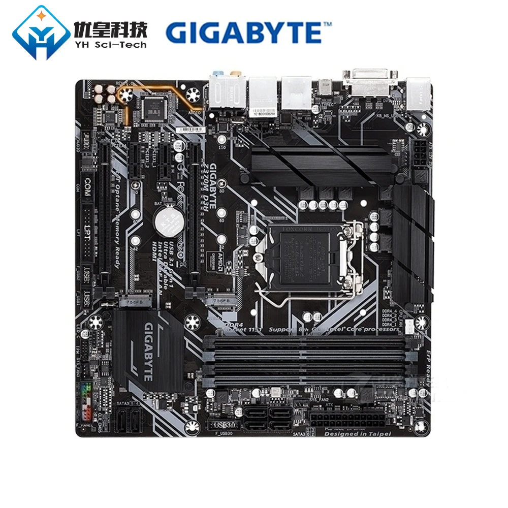 

Original Used Desktop Motherboard Gigabyte GA-Z370M D3H Z370 LGA 1151 Core i7/i5/i3/Pentium/Celeron DDR4 64G Micro ATX
