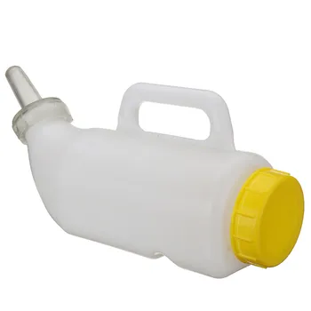 

2L Calf Milk Bottle Farm Dairy Feeding Bottle Sheep Cattle Drinkers Hand Rearing Poddy Teat Weaning Feeder Milking New
