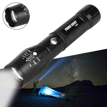 

6000LM LED Flashlight 18650 AAA 4 Modes Waterproof Handheld Outdoor Light LED Flashlight Flaslhlight Zoomable