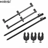 Carp Fishing Buzz Bars 20cm 30cm Fishing Rod Pod Holder Black Buzzer Bar for 2 Rods ► Photo 1/6