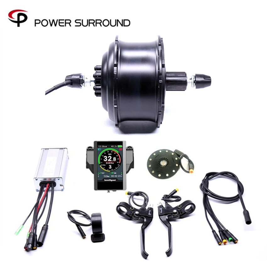 2020 Eletrica Waterproof 48v500w Fat Rear Cassette Brushless Hub Motor Snow Conversion electric Wheel ebike system | Спорт и