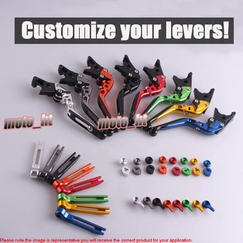 

Foldable Brake Clutch Hand Levers Set for BMW F800GS 2008-2015 & F800R 2009-2015 & F700GS F800GT 2013-2015 & F800S 2006-2014