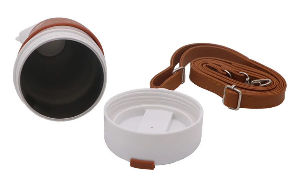 Horn shaped Coffee/tea Mug 230ml Stainless Steel Vacuum Thermos hip Flask