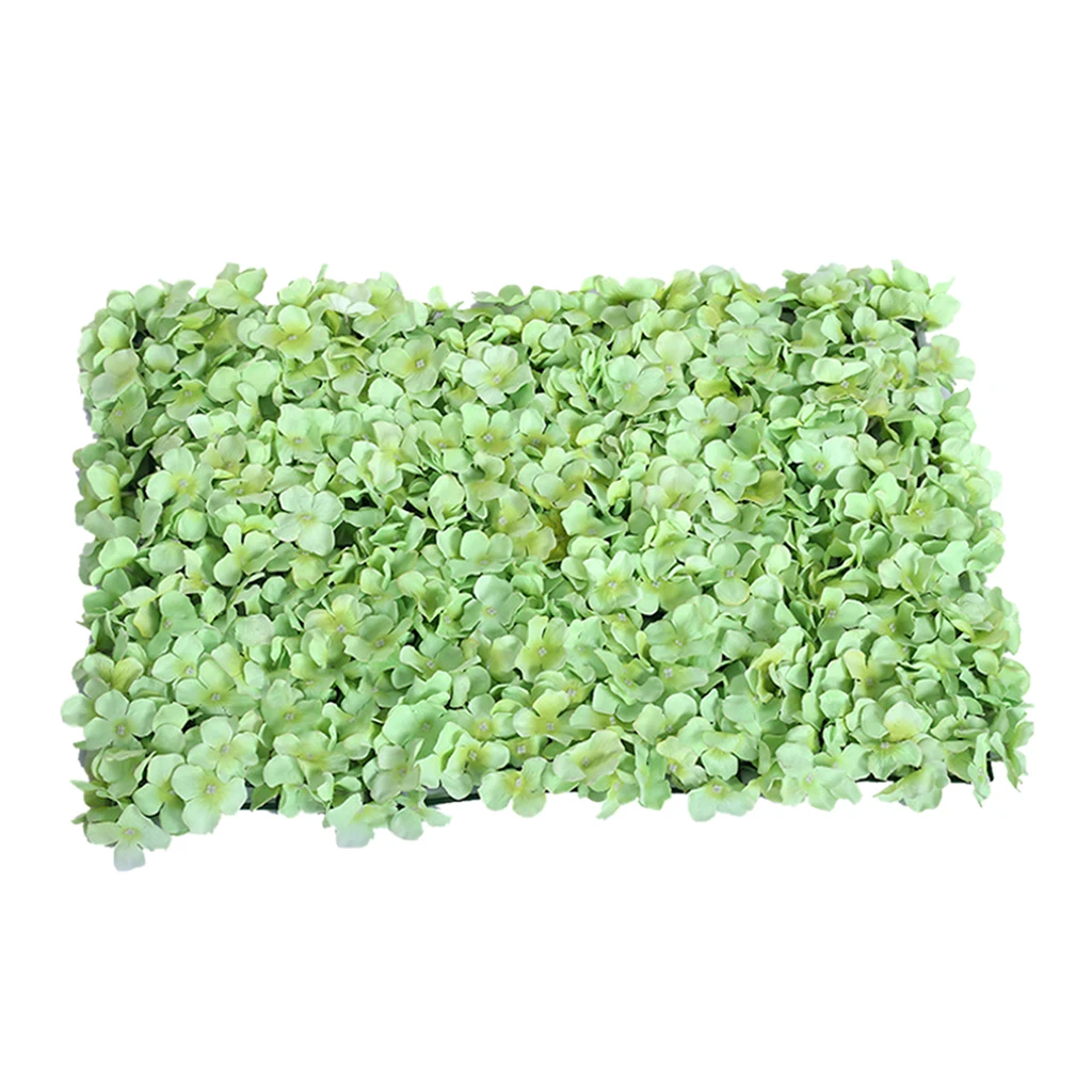 Fake Flower Wall Panels Artificial Hydrangea Wedding Venue Background Wall Decoration Garden Party Backdrop Decor 60X40CM 