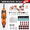 HILDA Engraver Electric Drill Engraving Dremel Rotary Tool Machine With Flexible Shaft New Style Variable Speed Mini Drill 6