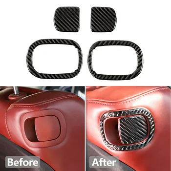 

for Dodge Challenger 2015-2020 Seat Switch Trim Stickers Cover ,Carbon Fiber
