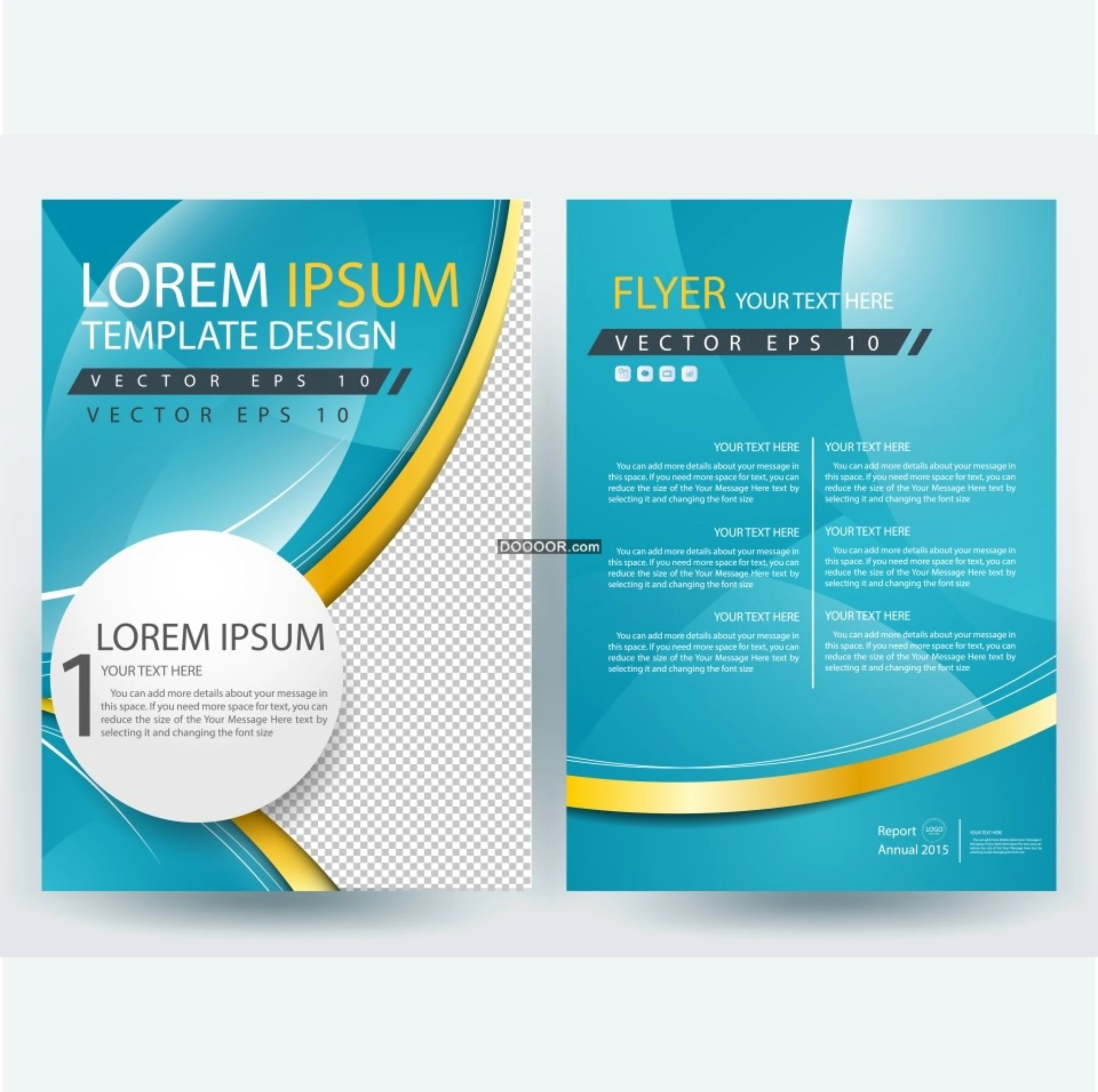 Double sided printing poster A6A5A4 flyer commodity price list introduction advertisement 130gms double-sided printing