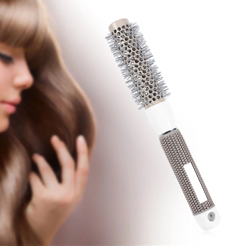 

Ceramic Iron Comb Brush Style Healthy Salon Barber Brushes High Temperature Resistant Round Combs 19mm 25mm 32mm 45mm 53mm