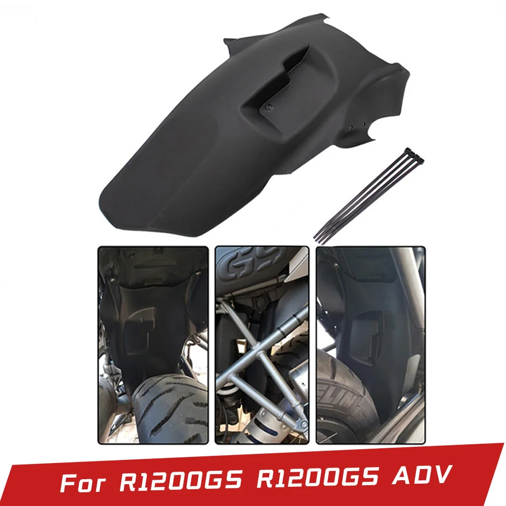 For BMW R1200GS R 1200 GS Adventure 2004 - 2013 1200GS Rear Tire Wheel Fender Mudguard Mudflap Hugger Splash Mud Guard |