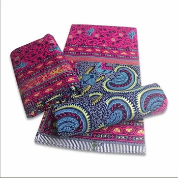 

New African Golden Wax Fabric Fashion 2020 High Quality 100% Cotton African Print Fabric Tissue Wax