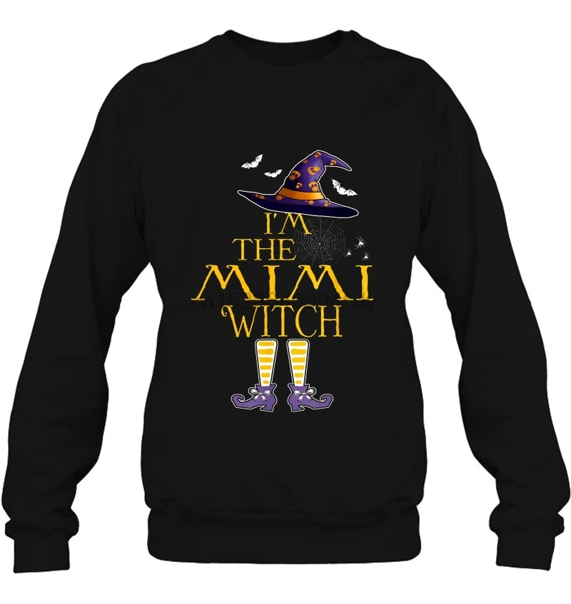 Мужская толстовка с капюшоном I'm The Mimi Witch на Хэллоуин версия 2 женская уличная одежда