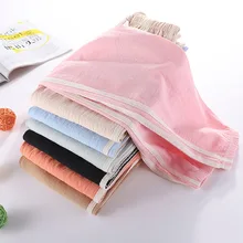 Детские противомоскитные штаны Летние тонкие брюки свободного кроя для мальчиков и девочек детские спортивные штаны из хлопка и льна