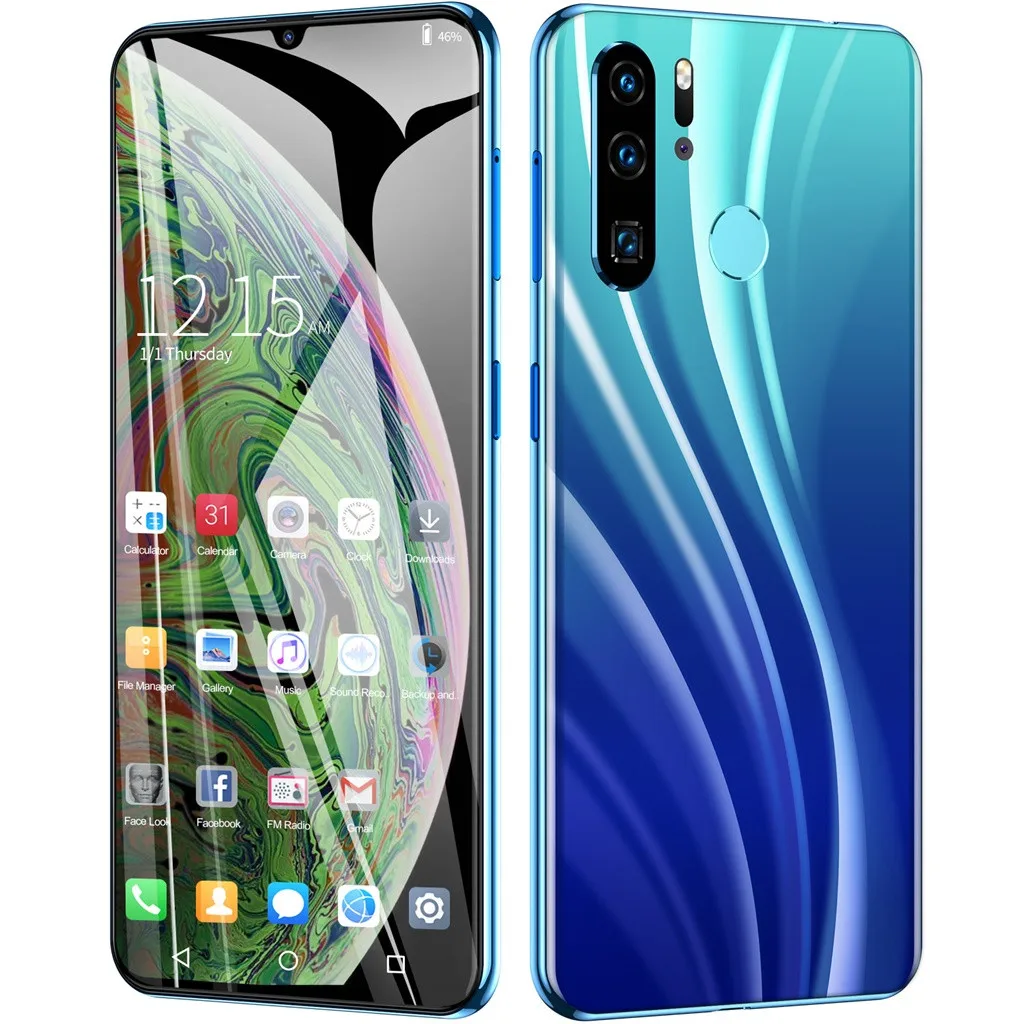 Лучшие продажи продуктов P40 PRO четырехъядерный 6,3 дюймов камера Android 6,1 1G+ 16G gps 3g мобильный телефон для звонков поддержка ЕС Прямая поставка