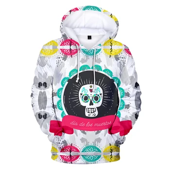 

Hot Sale 3D Movie Day Of The Dead Hoodies 3D Cartoon Day Of The Dead Hoodie Autumn Harajuku Boys/girls Kids Children Clothes