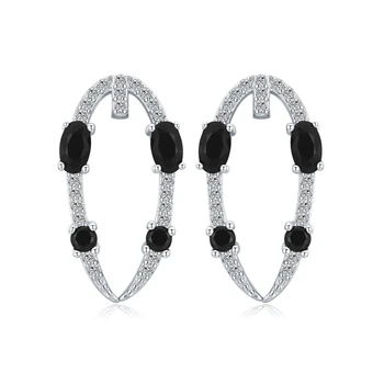 

SODROV 925 Sterling Silver Jewelry Cute Star Wedding Stud Earrings for Women Boucle D'oreille Brincos I38