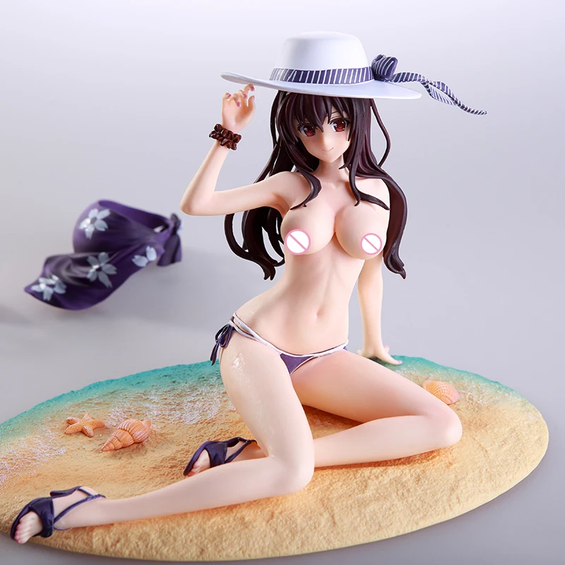 15 см saenai heroine no sodate kata Kasumigaoka Utaha купальник сексуальные девушки фигурка японского аниме ПВХ взрослые фигурки - Цвет: no retail box