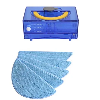 

6Pcs/Set for ILIFE Vacuum Cleaner Parts Kit 5Xmop Cloths+1Xwater Tank Suitable for V5S Pro Replacement Part