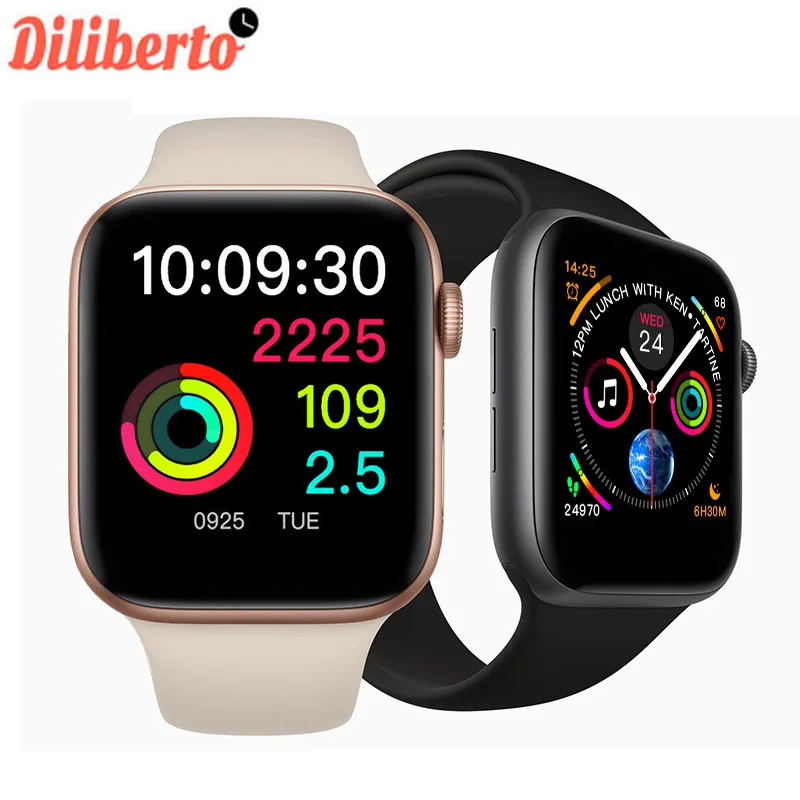 

Diliberto W54 Smart Watch Bluetooth Control Wireless Charging Heart Rate Monitor Smartwatch Men Wearable Devices