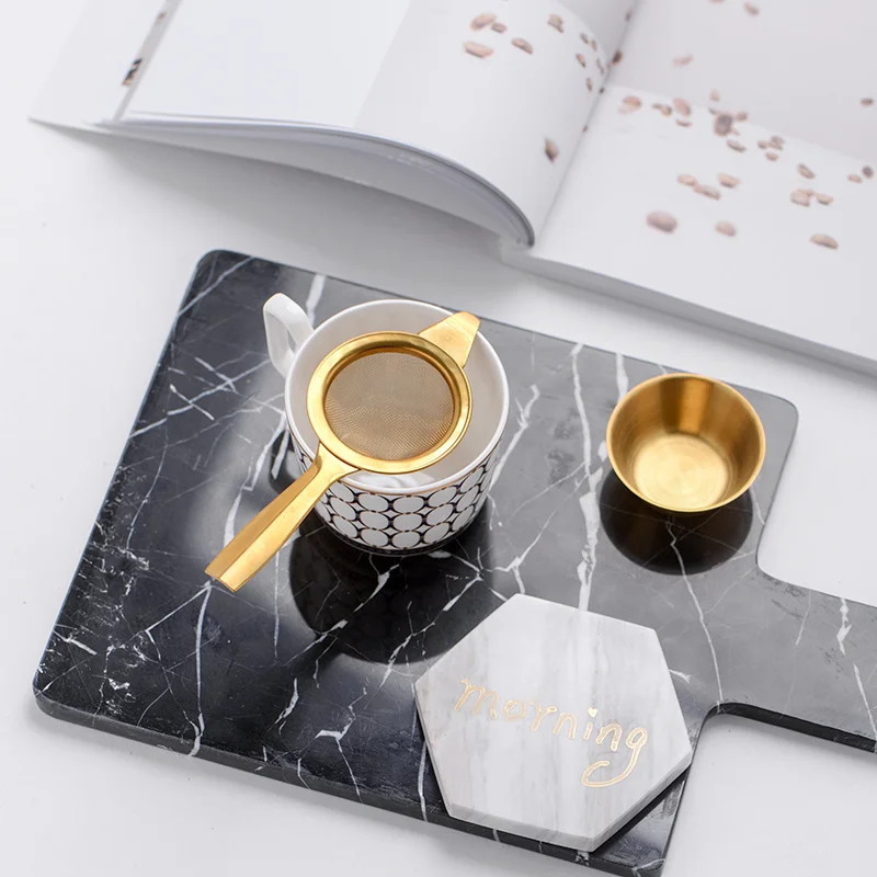 Gold Mesh Tea Infuser Reusable Tea Strainer Metal Cup Strainer Teapot Stainless Steel Loose Leaf Spice Filter Drinkware Tool