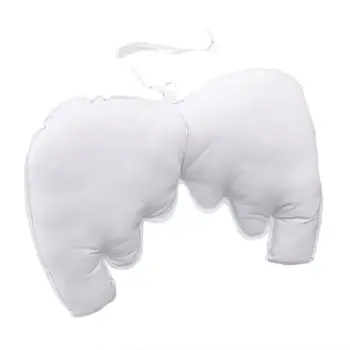 

Drop Ship Baby Pillow White Wings Blended Cotton Cushion Children Room Home Decoration