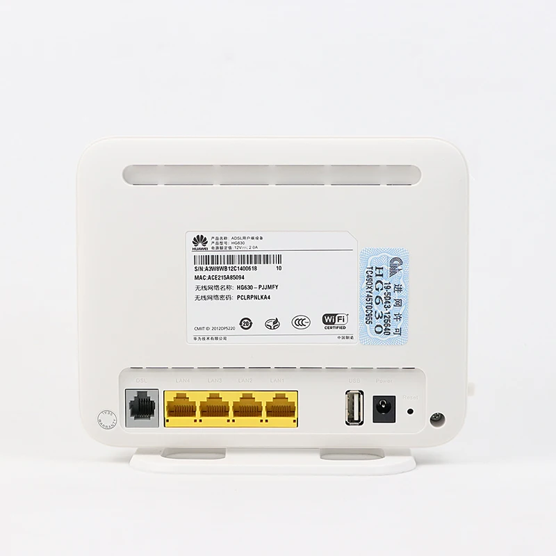 Беспроводной модем Hua Wei HG630 VDSL2 Wi Fi роутер ADSL2|vdsl2 router|modem vdsl2vdsl2 modem |