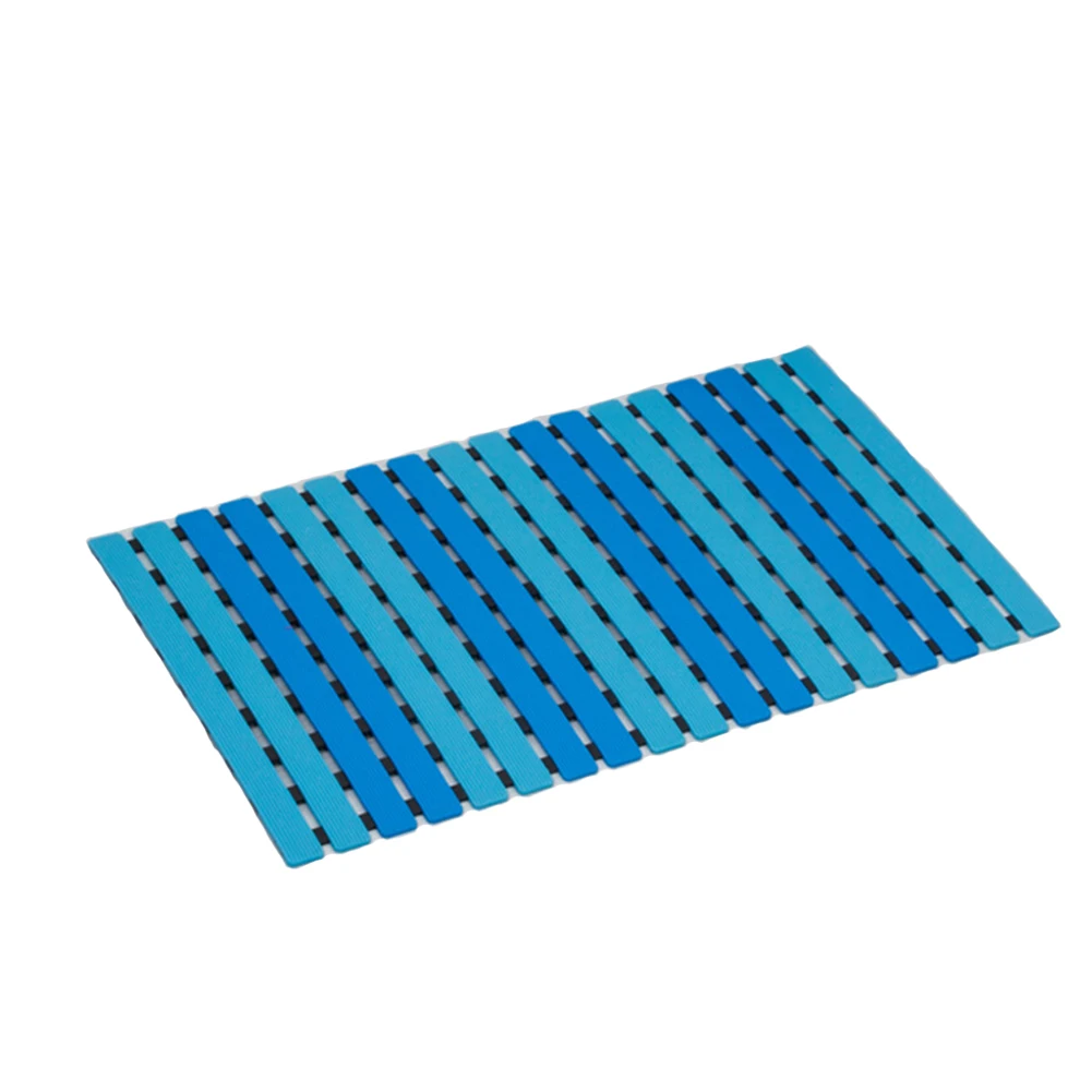 Прямоугольный безвкусный нескользящий в ванную стойкости аксессуары многофункциональные двухсторонние домашние нетоксичные украшения коврик для ванной в помещении - Цвет: Dark Blue