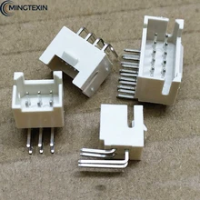 10PCS PHB 2.0mm Connector 2.0mm Male Socket Right Angle Double Row with Buckle PHSD Connectors 2*2/3/4/5/6/7/8/10-20P