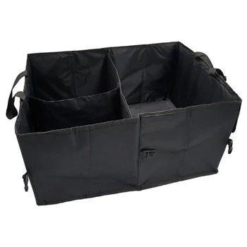 

Car Trunk Organizer Collapsible Cargo Storage Box Oxford Waterproof Folding Container Auto Stowing Tidying Interior Holder