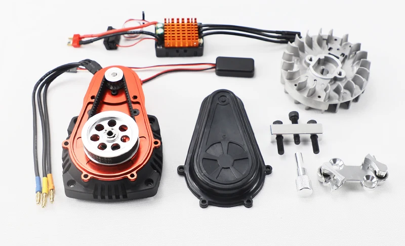 Газовый двигатель электрический Roto starter Багги XL DBXL Losi 5ive T 1/5 RMCK грузовик RC 5T 5SC LT Rovan