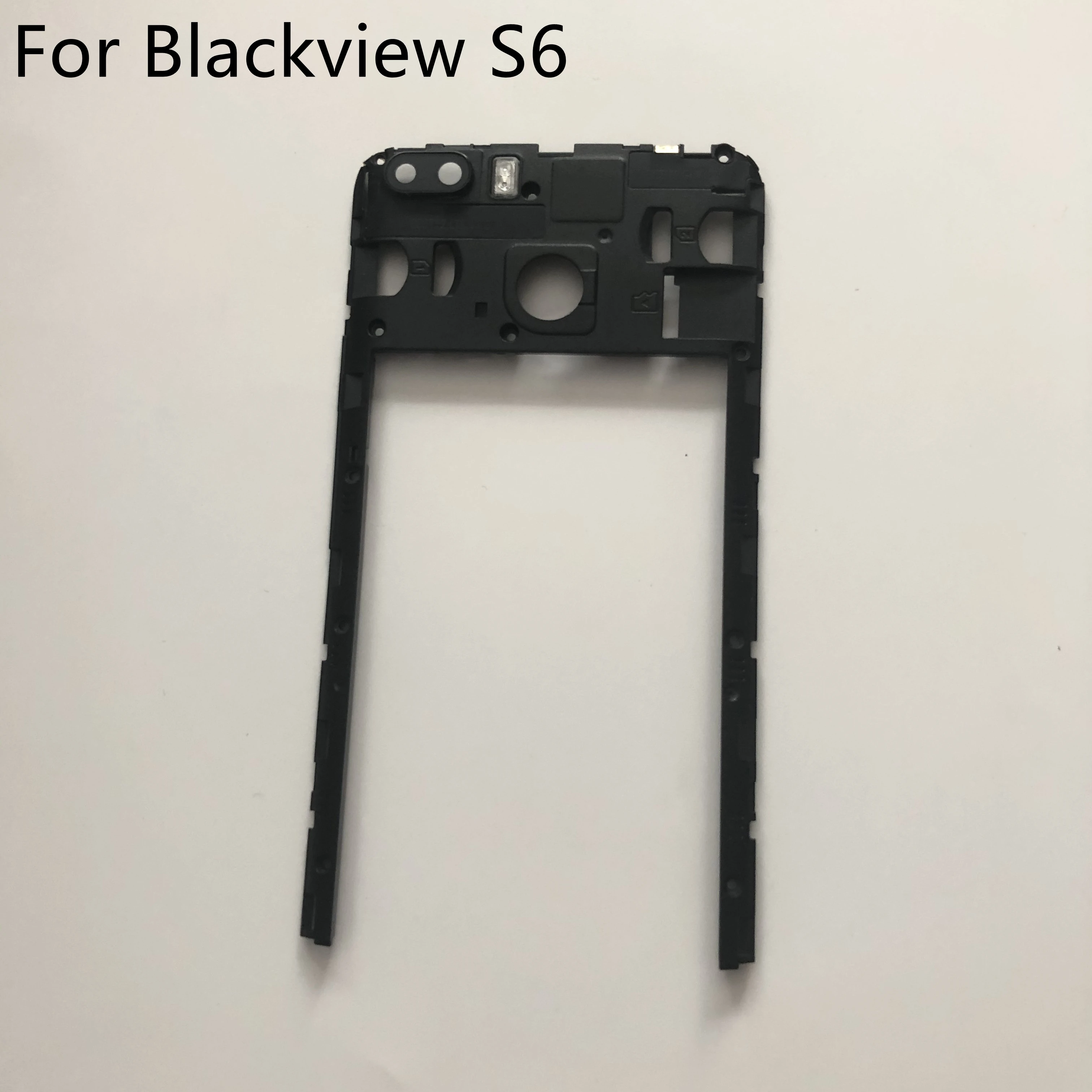 Б/у задняя рамка чехол + стеклянный объектив камеры для Blackview S6 MT6737VWH Quad Core 5 7
