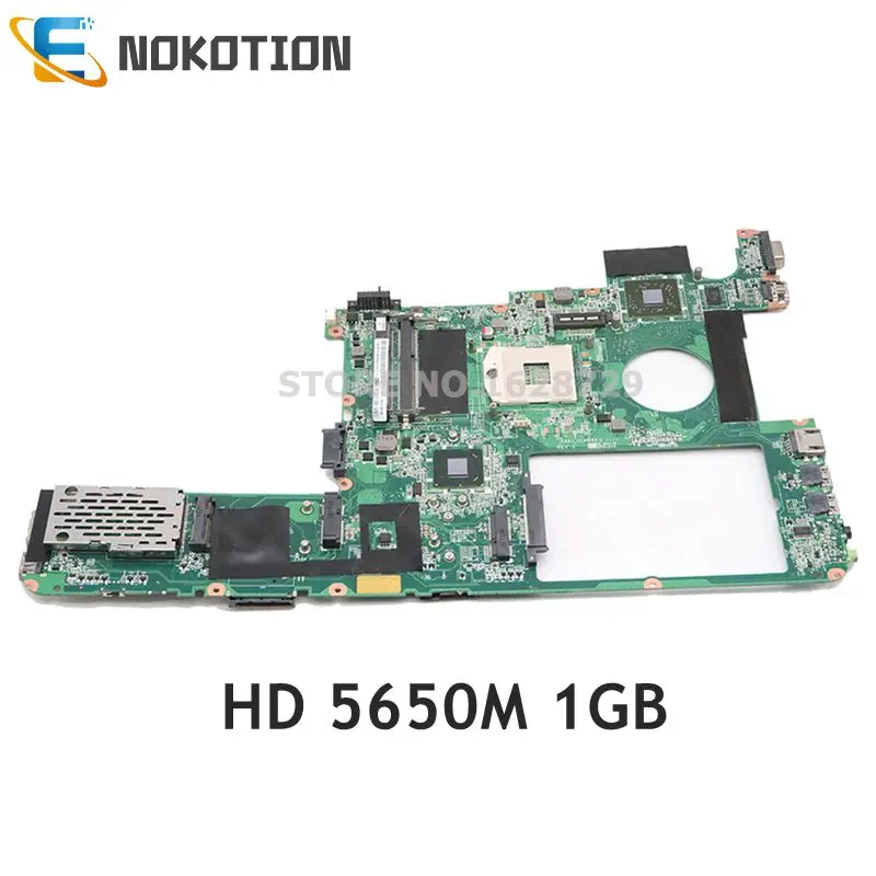 NOKOTION материнская плата для ноутбука lenovo Ideapad Y560P DAKL3EMB8E0 15,6 дюймов HM65 DDR3 HD 5650M 1GB