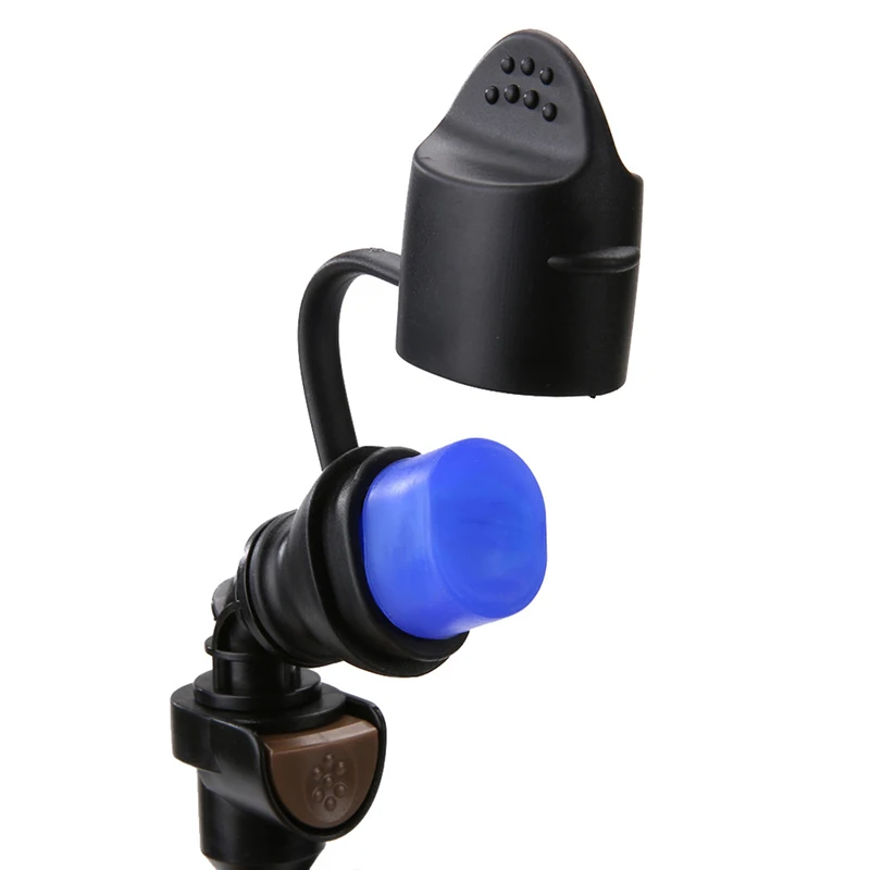 

Hydration Bag Valve Mouthpiece Silicone Anti-Dust Camping Accessories Water Bag With Cover Black Quick Release Hydration Bladder
