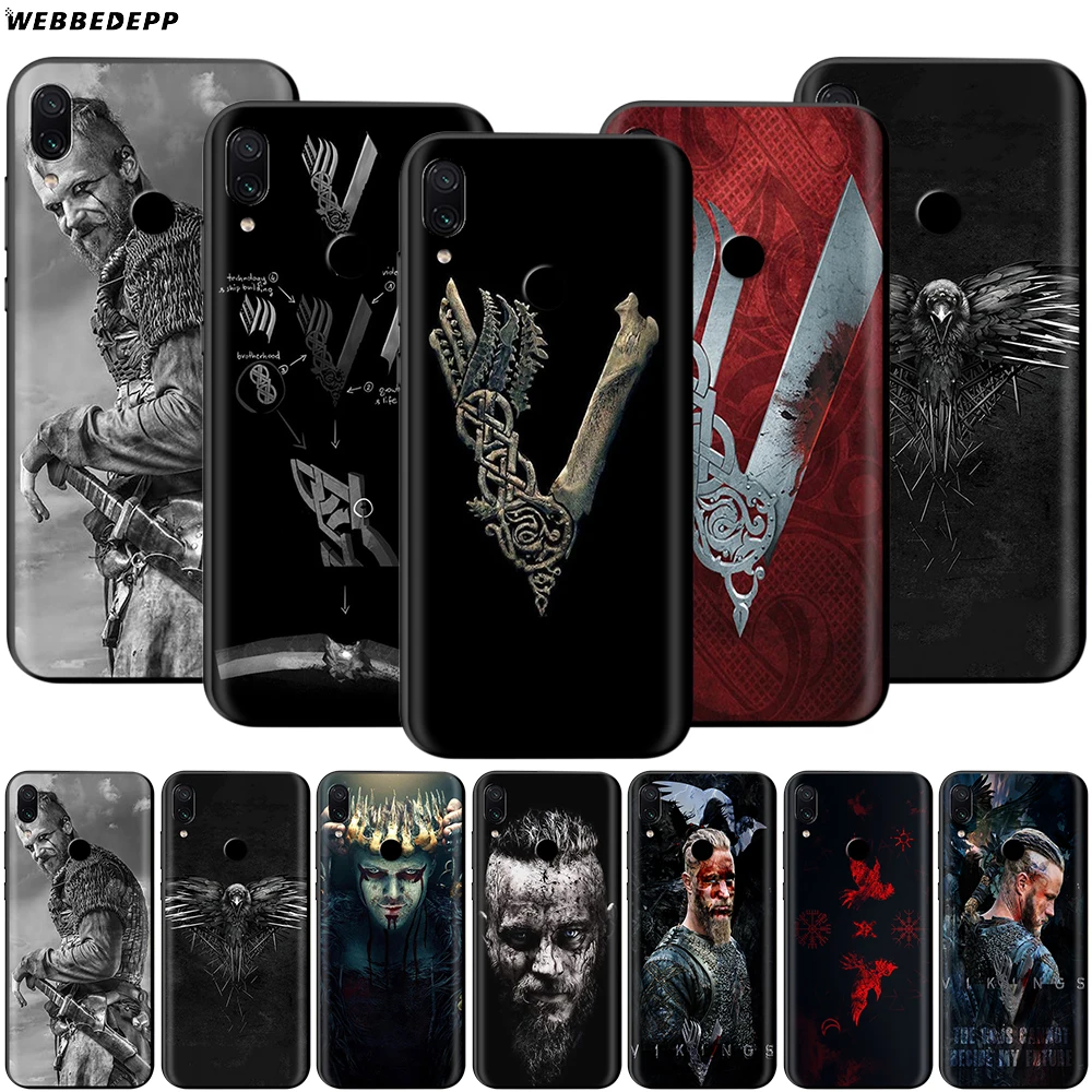 Чехол серии Vikings для Xiaomi Redmi 4A 4X 5 5A 6 6A 7 7A S2 Note Go K20 Pro Plus Prime 8T | Мобильные телефоны и