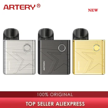 

Original Artery Pal GX Pod Kit 1000mAh Battery & 2ml Pod & KA1 1.3ohm coil Max 25W Output E-cig Vaporizer Vs Pal II / Pal Se
