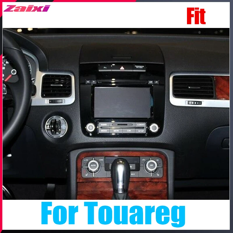 Best TBBCTEE Android Car Multimedia GPS For Volkswagen VW Touareg 2010~2015 Radio vertical screen tesla screen Radio Video USB DAB+ 5