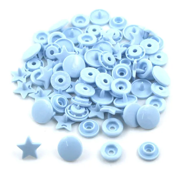 20 наборов KAM звезда/кнопка фиксации сердца T5 пластиковые декоративные кнопки для одежды пресс-шпильки крепежные аксессуары для одежды 15 цветов - Цвет: B20 Star