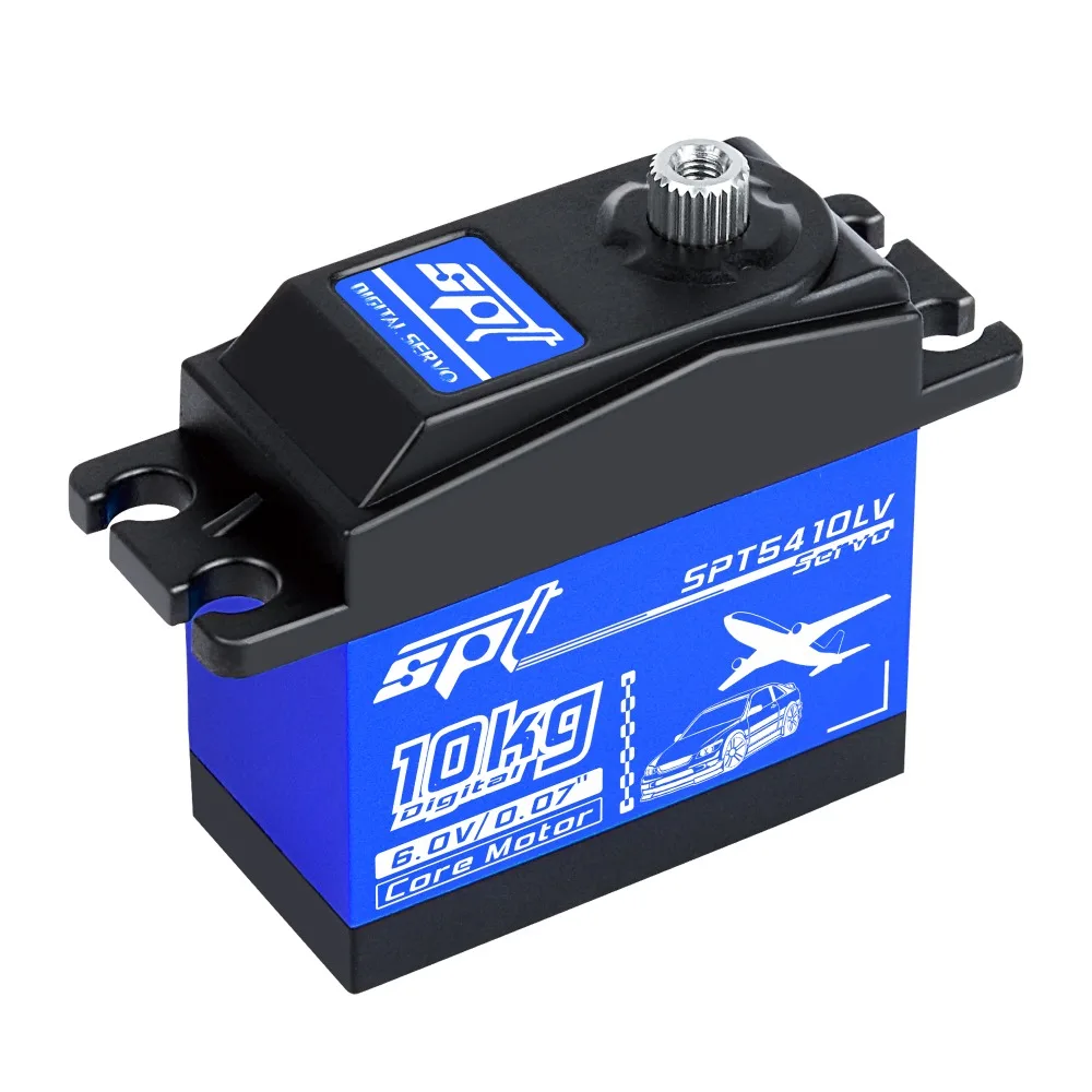 

SPT Servo 10kg High Speed Digital Servo SPT5410LV for fixed-wing airplane / RC Drift Car RC toy accessories