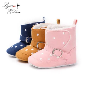 

Baby Newborn Boots First Walkers Super Prewalker Keep Warm Soft Sole Snowfield Booties Winter Boy Girl Snow shoes