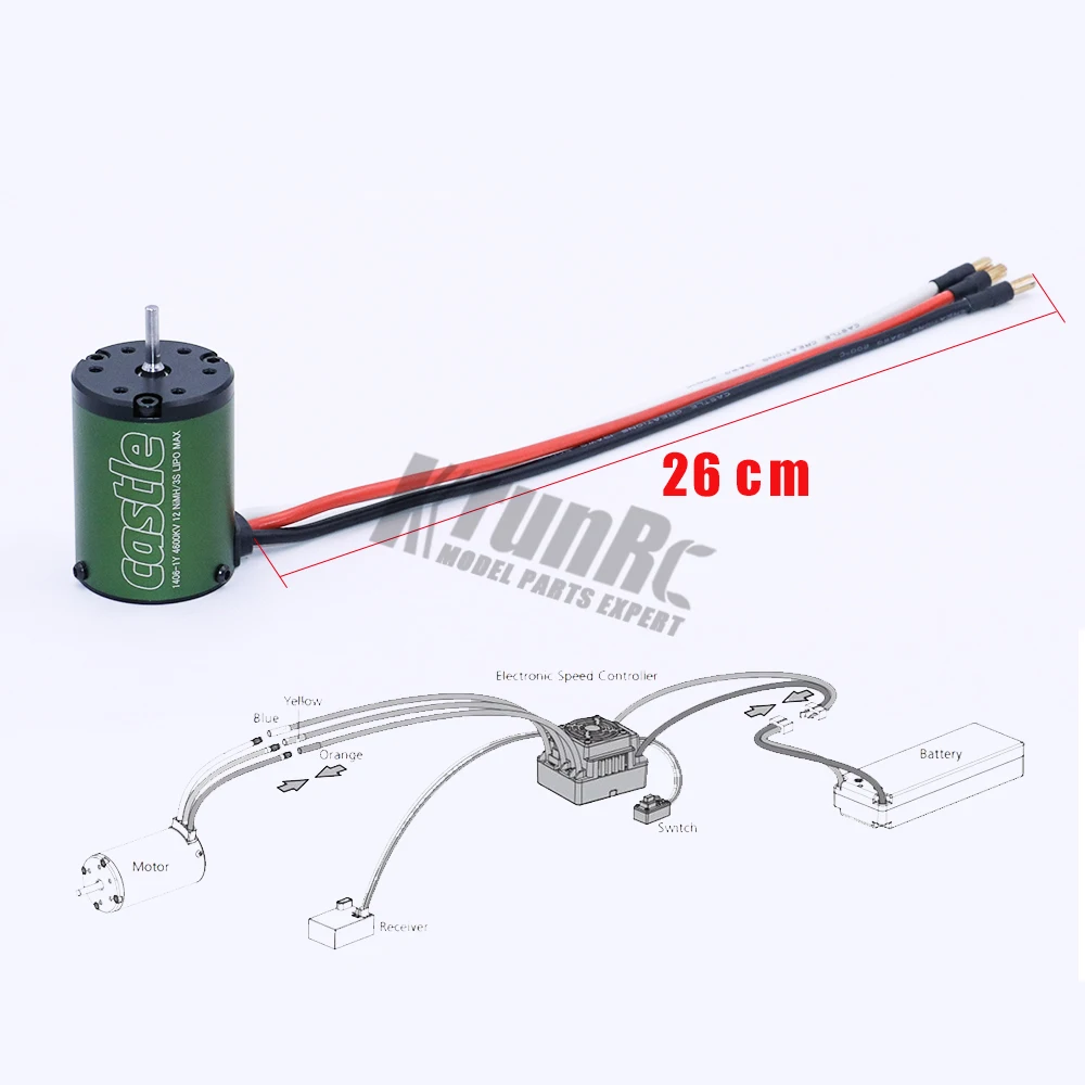 Замок CM36 1406 4600KV/5700KV/6900KV бесщеточный двигатель запасная часть для 1/10 RC грузовик RC беспилотный двигатель запчасти