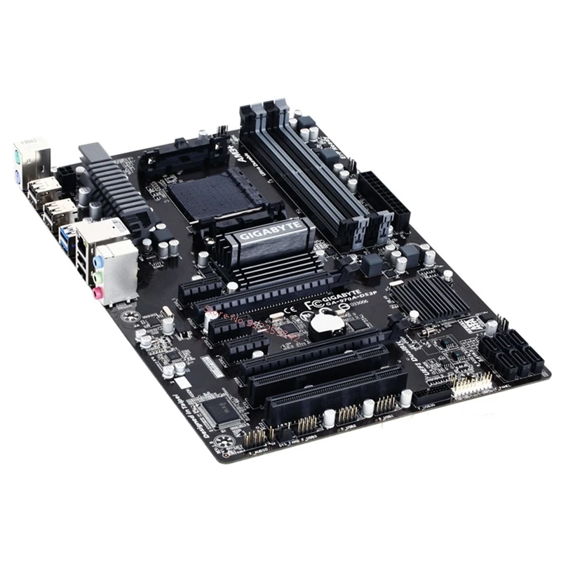 Placa base para ordenador GIGABYTE GA-970A-DS3P, USB3.0, SATA3, 970A-DS3P, AM3/AM3 + DDR3, AMD 970 - Imagen 3