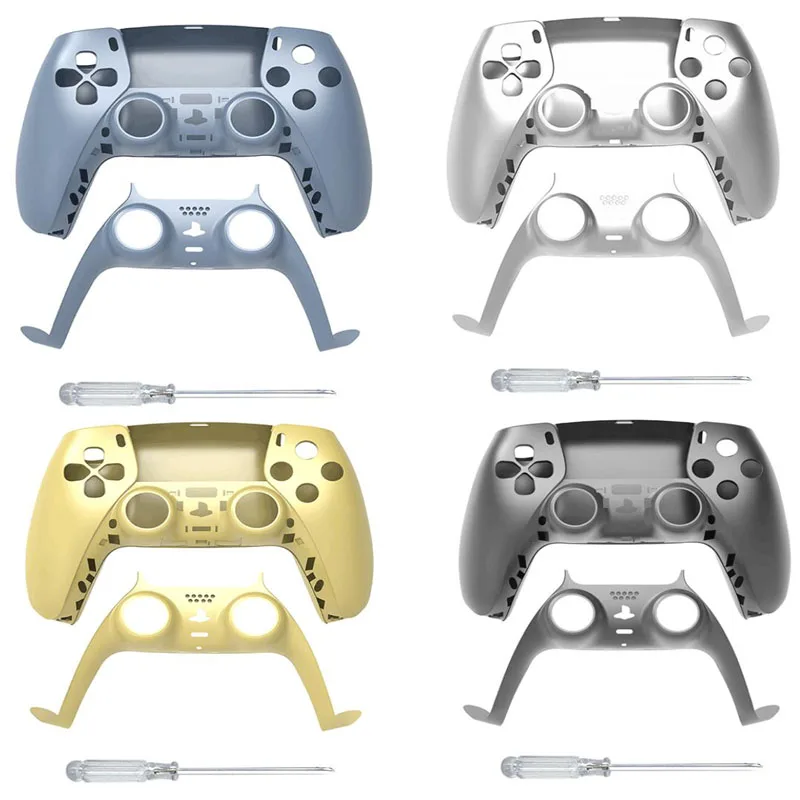 Modded Controller for PS5 Middle Replacement Clip Shell DIY Decorative  Strip Skin Cover Case for Playstation 5 Accessories - AliExpress