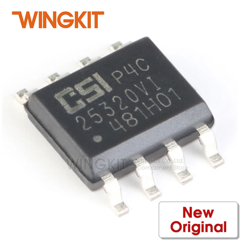 5 шт. CAT25320VI GT3 SOIC8 CAT25320V CAT25320 25320VI SOIC 8 EEPROM память Serial 32Kb SPI|Аксессуары для