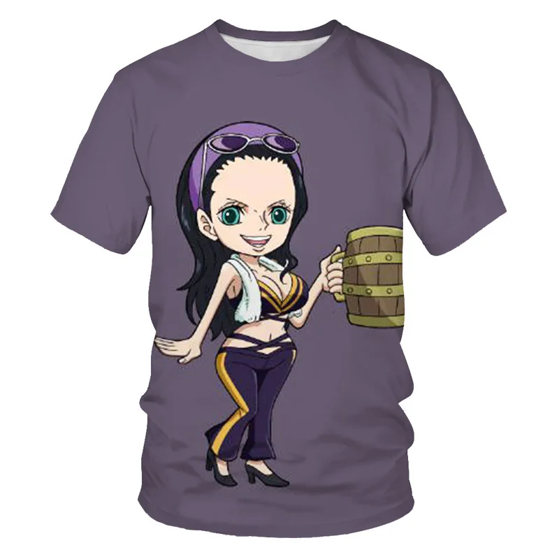 picture color Одежда для маленьких мальчиков, 3D Цельный с рисунком обезьяны D Luffy, Детская футболка, летняя мода для мальчиков и девочек, простая уличная одежда harajuku - Цвет: picture color