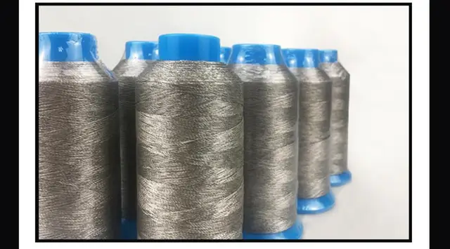 U-silver 100% Pure Silver Coated Conductive Yarn 40d - Thread - AliExpress