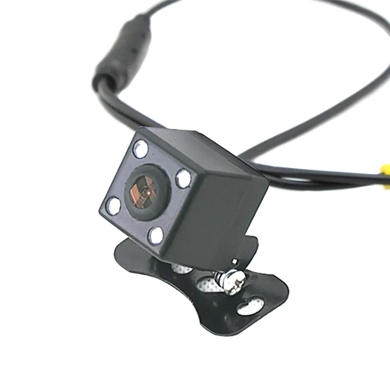 New 4 LED 170 Degree Wide Angle Car Rear View Camera Intelligent Reversing Track Backup Camera  HD Comes with Dynamic Trajectory