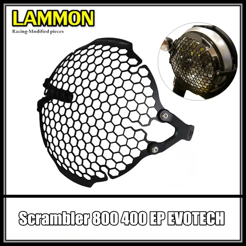 Scrambler 800 Scrambler 400 Motorcycle Accessories Headlight Cover For Ducati Scrambler 800 400 Ep Evotech Side Mirrors Accessories Aliexpress