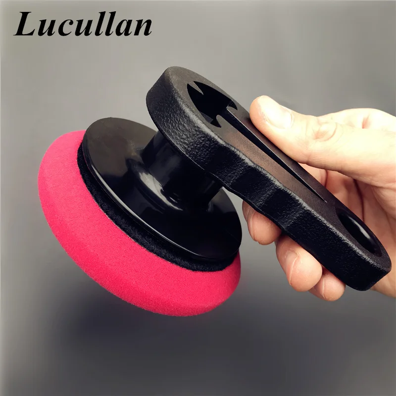 Lucullan Car Waxing Dressing Tools Portable Grip Applicator Handheld Sponge For Detailers | Автомобили и мотоциклы