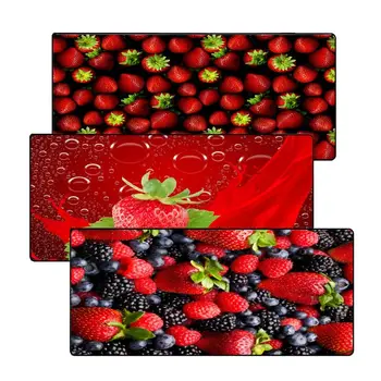 

Babaite Strawberry Keyboards Mat Rubber Gaming mousepad Desk Mat Speed/Control Version Large Gaming Mouse Pad