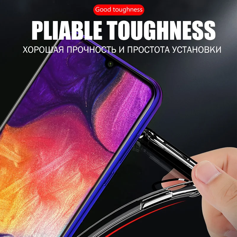 Противоударный чехол для samsung Galaxy A50 A70 A10 A20 A30 A60 A80 A90 Крышка для samsung A3 A5 A7 J5 J7 A6 A8 плюс